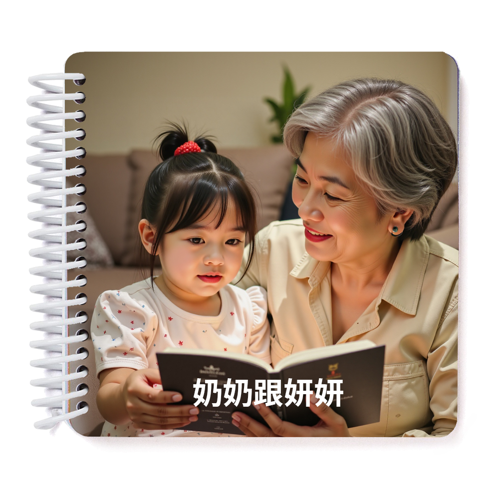 奶奶與我翻翻書
